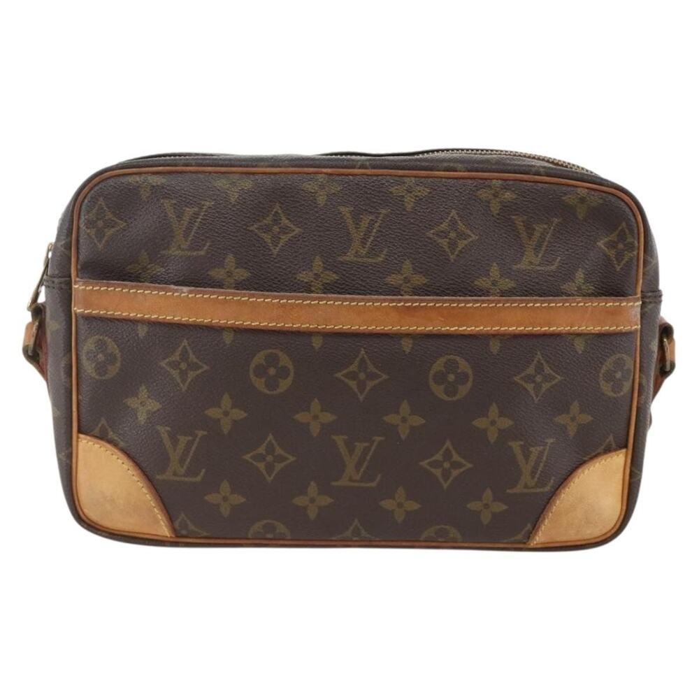 Louis Vuitton Monogram Trocadero 23 Shoulder Bag Brown